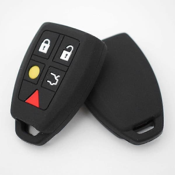 Silicone Car Key Case For Volvo C30 C70 S40 V50 2004 2005 2006 2007 Protection Remote Shell Jacket Sleeve [DB]