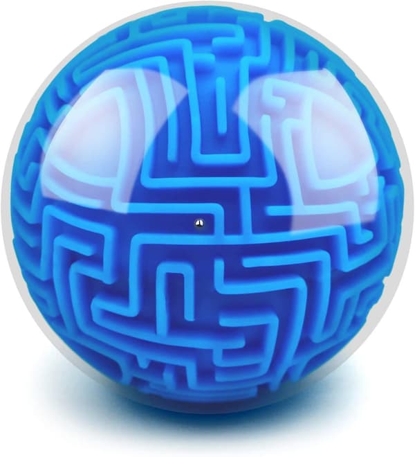 3D Gravity Memory Sequential Maze Ball Puzzle Lelu Lahjat Lapsille Aikuisille