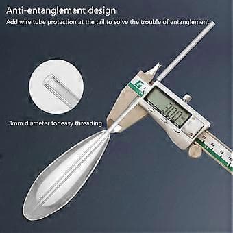 Fishing Casting Float Bombarda Fast Fly Fishing Sticks Clear Bobbers Float Sinking Type Casting Bobbers 5pcs 25g 25g