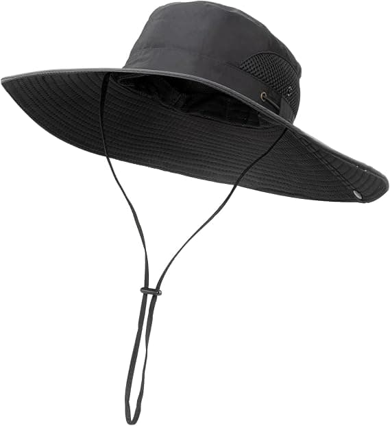 Fiskerhatte til mænd og kvinder, bredskygget solhat, camouflagehat, safarihat