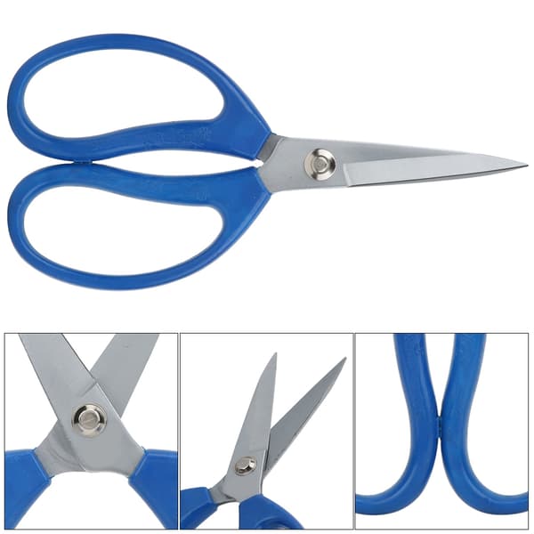 Alloy Steel Scissors with Plastic Handle, Multifunctional Household and Office Tool_max