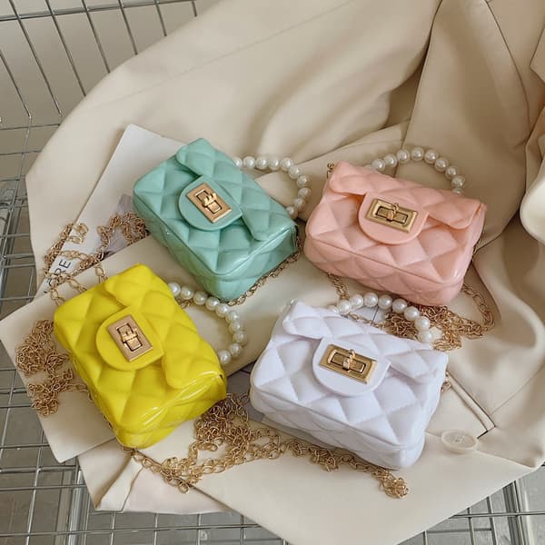 Små Flickors Axelremsväskor Småbarn Handväska Mini Casual Messenger Axelväska för Barn