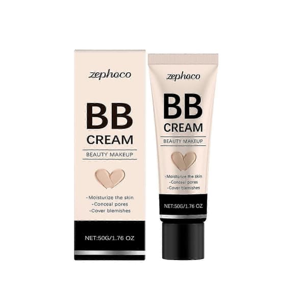 Natural BB Cream Concealer - Moisturizing, Matte Finish, Long-lasting Coverage, Skin-Friendly Formula for Flawless, Hydrated Skin