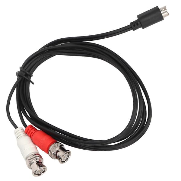 MINI DIN 4-ben til 2 BNC-kabel 1,5 m MINI DIN 4PIN han til 2BNC han Y-splitterkabel til Capture Card-overvågning