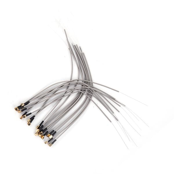 20 stk 2.4G ABS flymottakerantenne kompatibel IPEX-port for Futaba FrSky