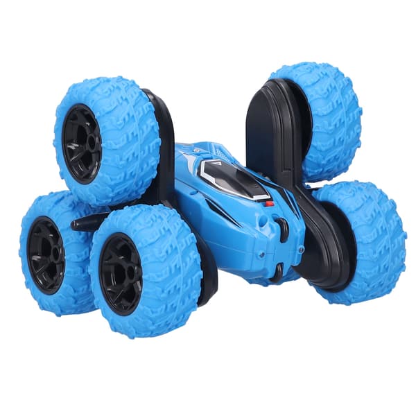 2.4G Remote Control 6-Wheel Car 2 in 1 Double-Sided Rotating Model Car with Lights