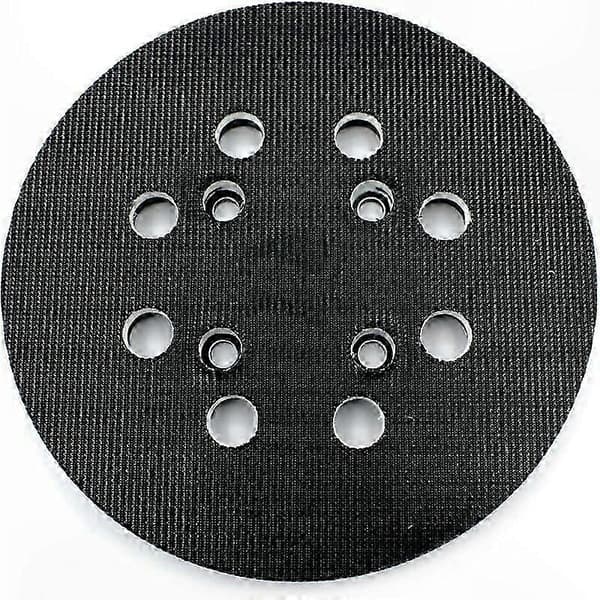 125 mm slipeplate, middels hardhet med tilbehørssystem for eksenterslipere