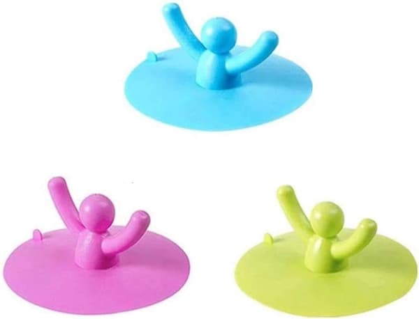 Universal diskpropp - Silikonbadkar Avloppsplugg Skydd Badkar med Hand Baby Golvbrunnar och Diskhoar Pluggar_yu