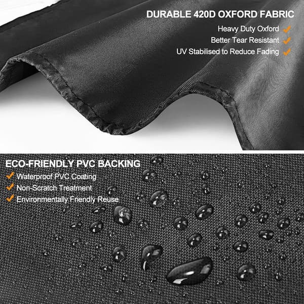 Parasol Cover - 190x50x30cm - Standing Parasol - Robust & Durable - Waterproof Parasol Cover 600D - With Zipper, Drawstring and Storage Bag