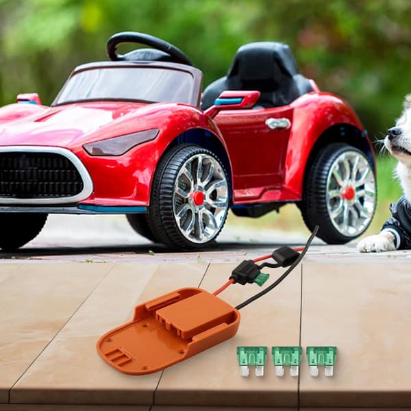 Robust batteriadapter Ridgid och AEG säkerhetsfunktioner säker anslutning för 18V med förebyggande