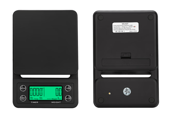 500g / 0,01g Digital LCD Køkken Smykker Elektronisk Vægt i Rustfrit Stål