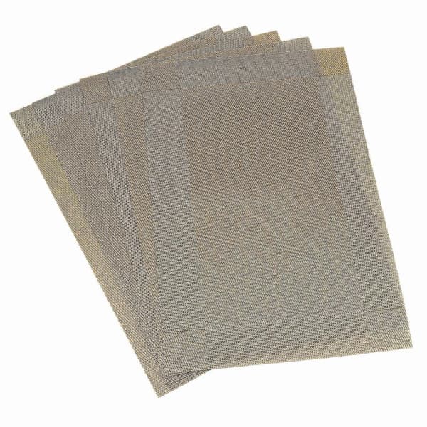 Placemat, Cross-woven Non-slip Insulating Placemat Washable Table Mats Gold
