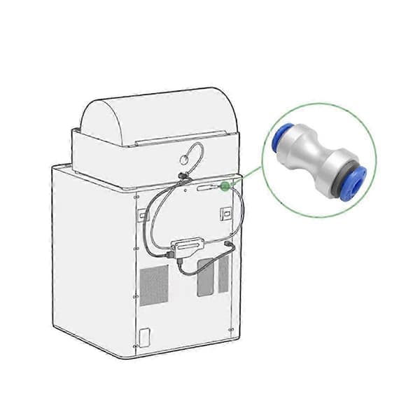 3 kpl Bambu Lab 3D-tulostimen PTFE-syöttöputkiliitin