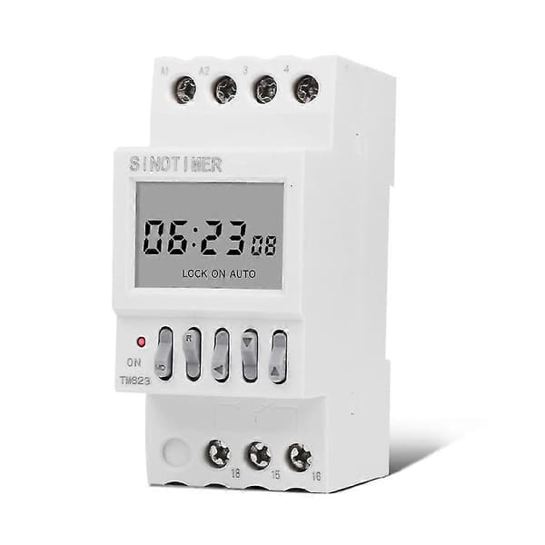Digital astronomisk timer-kontakt indendørs timer med astronomisk ur 220V