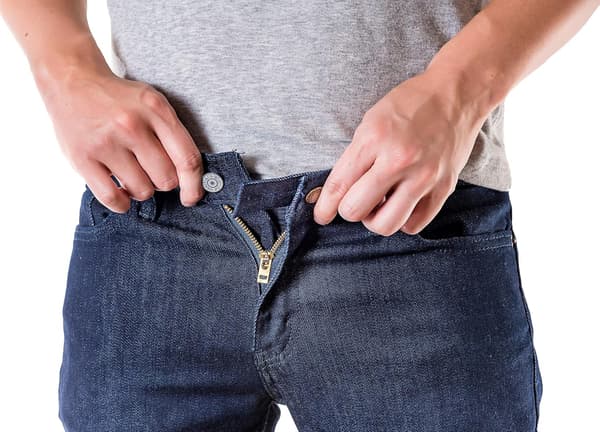 Taljeudvider | Knapforlænger til bukser | Denim materiale