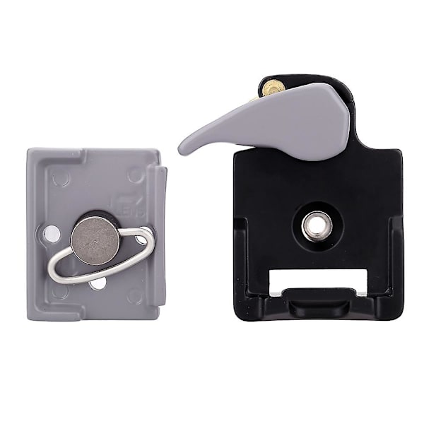 Camera 323 Quick Release Clamp Adapter + Quick Release Plate Compatible for Manfrotto 200PL-14 Comp