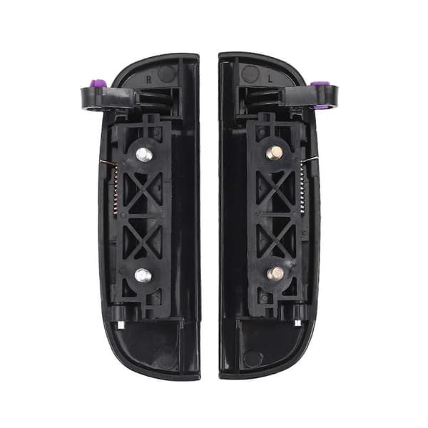 2 Pieces Black Outer Door Handle Front Rear Left Right for Suzuki New Alto