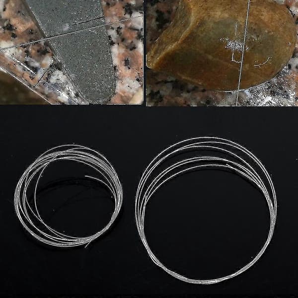 1 meter diamanttråd savblad værktøj granitsten glas smykker trådsav Hk B B