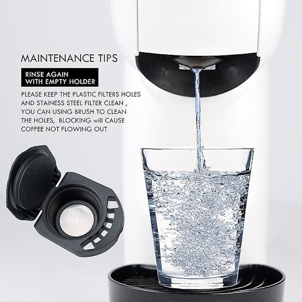 Genanvendelig kapselholder til Dolce Gusto-kaffe, kompatibel med Genio Hfmqv