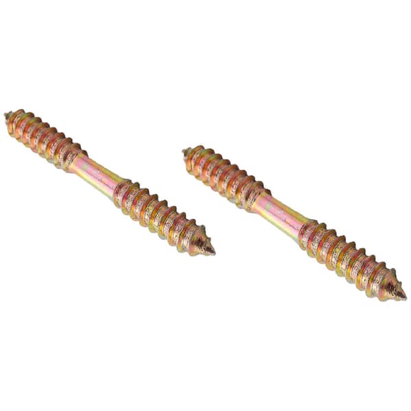 M8 x 70 mm Dobbeltsidig Tre-til-Tre Møbelfesteskruer 5 stk