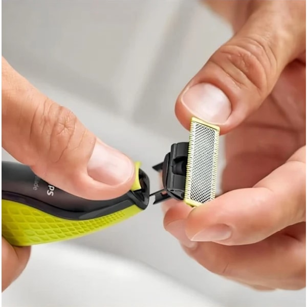 Högkvalitativt Nytt Rostfritt Stål Ersättningsblad Kompatibla Rakapparater (Modell QP250/50) + 6-Pack 6-pack