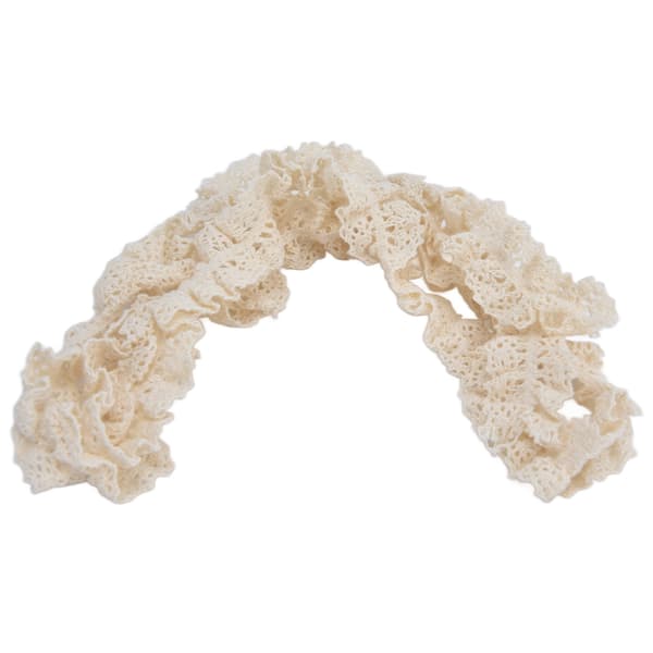 20 Yards Stretch Trim Lace DIY Flexibel Multi Purpose Utsökt Stretch Bomull Spets för Presentinslagning Party Dekoration
