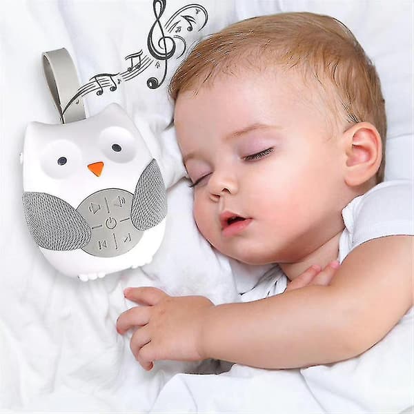 Portable White Noise Machine for Baby Sleep, Music Player with Hanging Strap