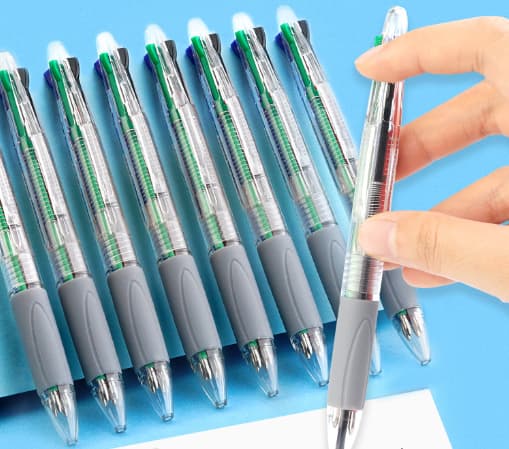 4 Originale Farver Retractable Kuglepen Medium Spids (0,7 mm)