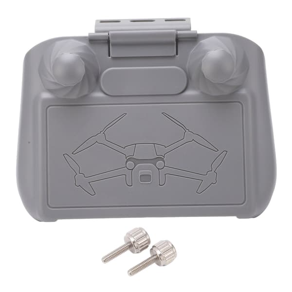 Solskjerm for dronefjernkontroll, plast, mørkegrå, beskyttende deksel for DJI RC