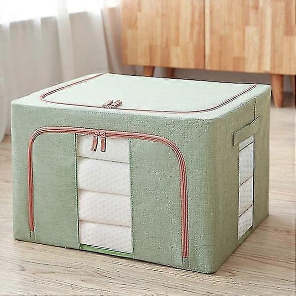 Large Capacity Clothing Storage Bag, Foldable, Space-Saving, Durable Material for Storing Quilts and Clothes