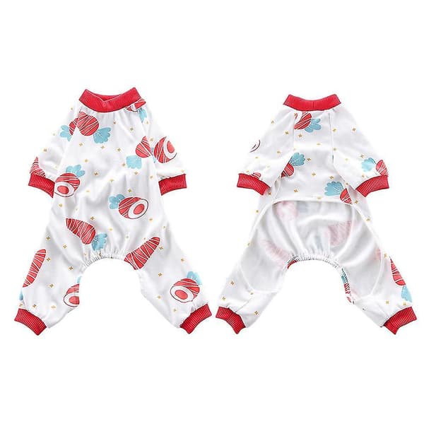 1 stk. Hundetøj Vinter Efterår Varm Blød Yndig Kostume Pyjamas Til Hund