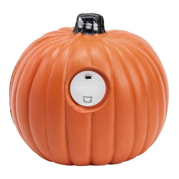 Halloween LED gresskarlykt batteridrevet 20x18cm