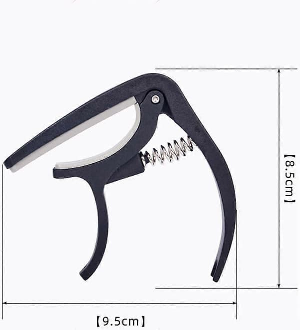 Guitar Capo til Akustisk og Elektrisk Guitar Guitar Capo Clip-on Tuner