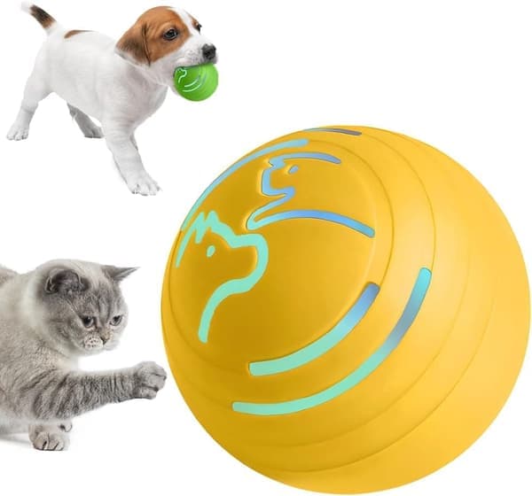 Vibrating Dog Toy – Interactive Bouncing Ball for Small, Medium, and Large Dogs