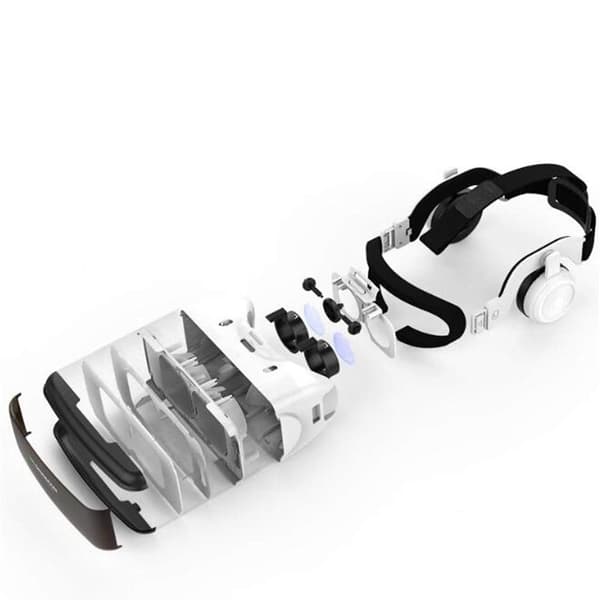 VR-headset, virtual reality-utstyr, VR-berg-og-dalbaner, egnet for