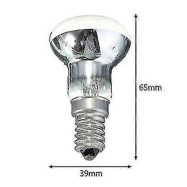 4 Edison-lamppua E14 30w, LED-heijastava kohdevalo laavalamppu