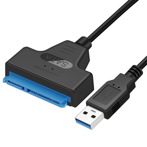 SATA–USB 3.0 -sovitin nopealla tiedonsiirrolla