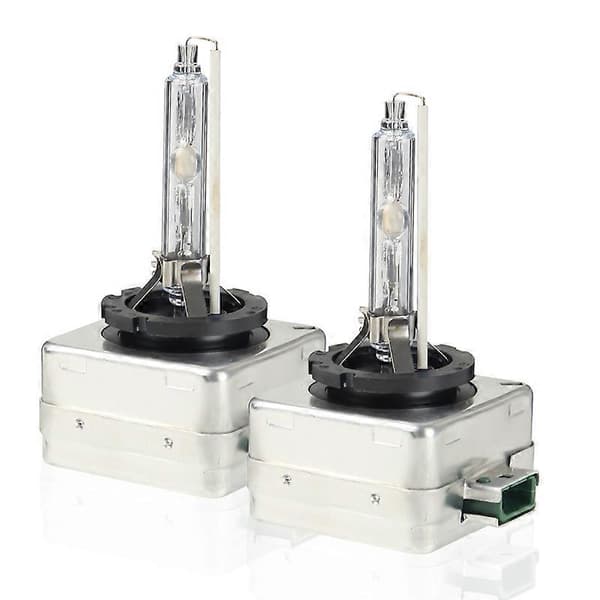 D3S Xenon HID-lampor 35W 6000K Vit för Charger, 2-pack