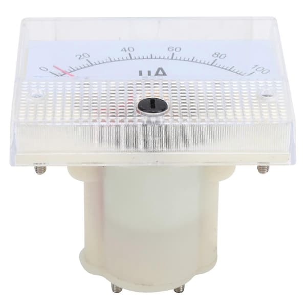 Analog Amperemeter Mätinstrument 0-100UA Pekartyp