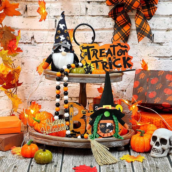 Halloweendekorationer Halloween-tomtar Halloween-hemdekoration