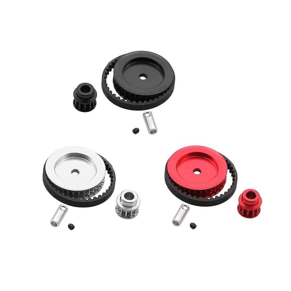 Remdriftssystem 12T 30T för TRX4 TRX6 1/10 RC Crawler Bil Uppgradering DIY-delar, silver