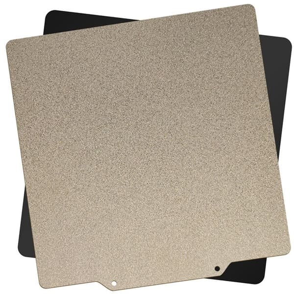 Fleksibel stålplade med PEI-overflade og magnetisk bundplade med lim 235 x 235 mm til 3 Pro, V2, 3D-printer