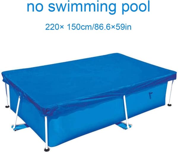 Rektangulärt poolskydd regntätt vattentätt dammtätt c