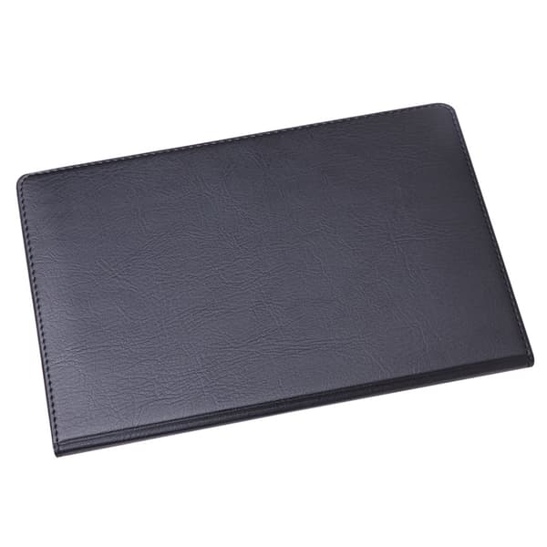 Leather Cover Notebook, 80 Pages, Durable Hardcover Paper Notebook for Business, Office, Student Use, Black