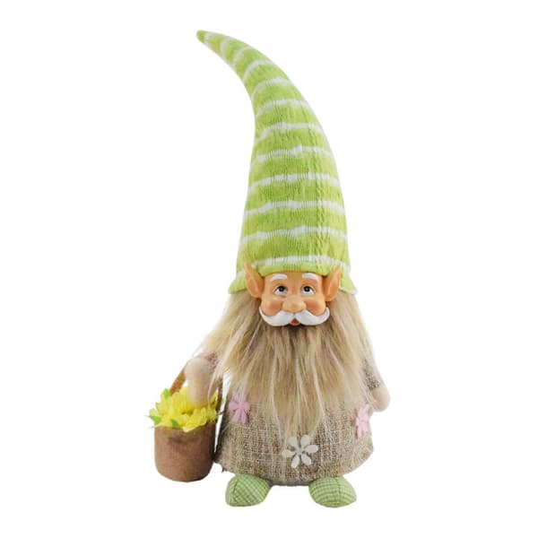 Værbestandig hagefigurpynt i polyester, 30 cm høy (FMY)