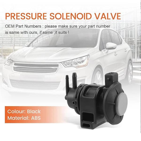 Turbo Tryk Solenoid Ventil 8200575400 til Fluence Kangoo Koleos Mk2 Mk3