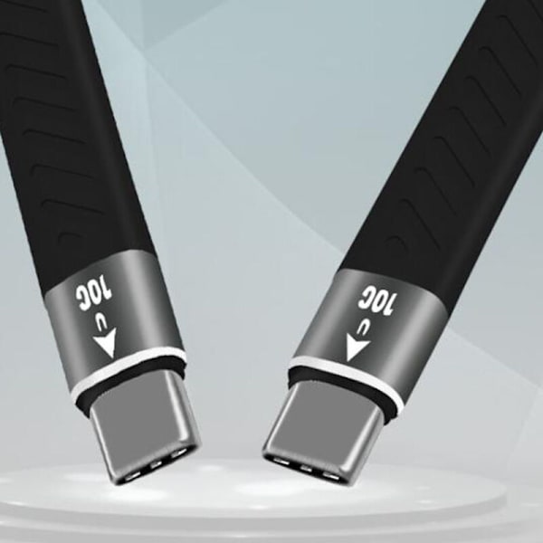 PD 60W USB3.1-kabel 10 Gbps type C til C USB C til Pro opladningsdatakabel, 15 cm