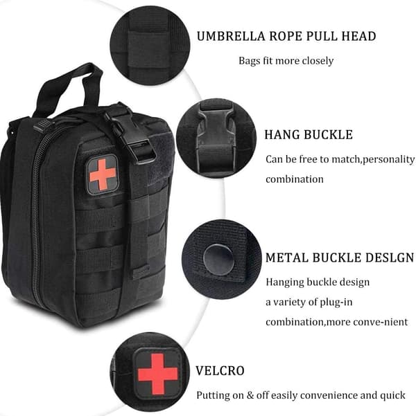 First Aid Kit, Survival Kit, First Aid Bag Emergency Medical Ba