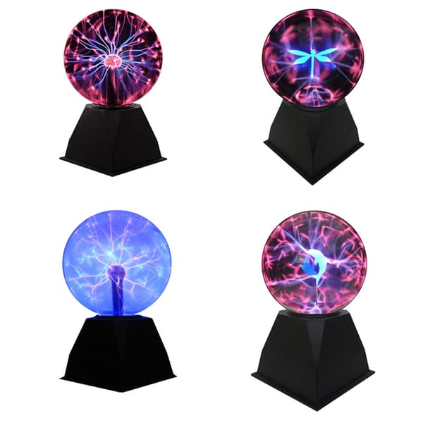 Röstaktiverad elektrostatisk boll USB Plasma nattlampa Magic V