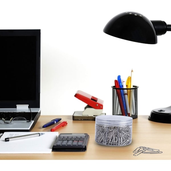 700 st kontorsmaterial Multi-Spec Set Metallklämma - 3 storlekar